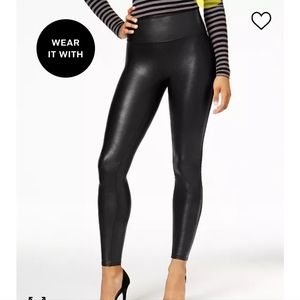 Spanx Faux Leather Leggings